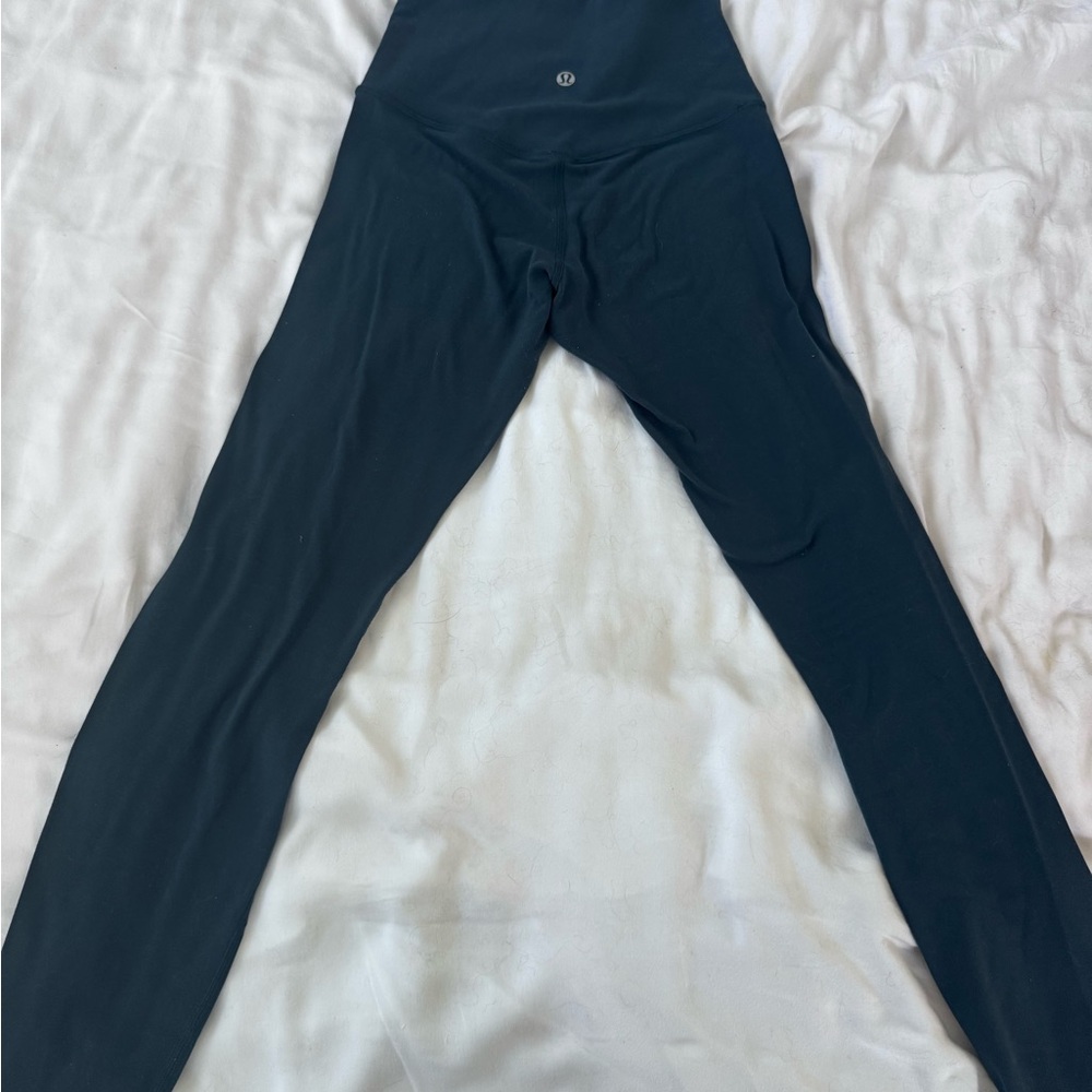 Green LULULEMON Align Hi-Rise Pant 25" size 2